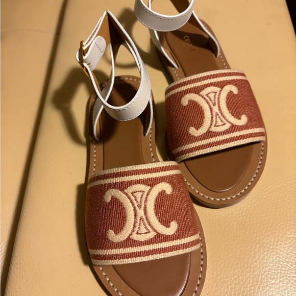 Celine Leather sandal IT size 36 - Picture 1 of 11